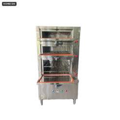 Tủ Hấp Hải Sản 4-24 Khay – Máy Hấp Công Nghiệp 12KW - Ảnh 3