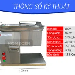 Máy thái thịt tươi sống QX250 - Ảnh 6