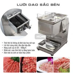 Máy thái thịt tươi sống QX250 - Ảnh 5