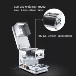 Máy thái thịt tươi sống QX-260 - Ảnh 4