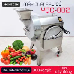 Máy thái rau củ công nghiệp YQC-802