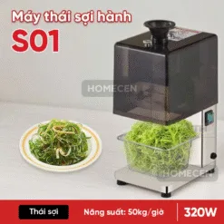 Máy chẻ hành, chẻ rau muống - S01