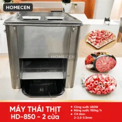 Máy Thái Thịt HD-850-2 Cửa Dao