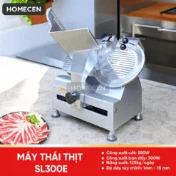 Máy thái thịt tự động SL300E