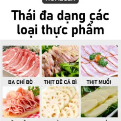 Máy Thái Thịt Chín Thịt Đông Lạnh ES-300 - Ảnh 5