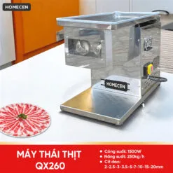 Máy thái thịt tươi sống QX-260