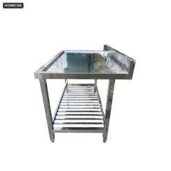 Bàn Rãnh Sau Giá Nan Dưới Hải Nam – 1500x750x800mm Inox - Ảnh 4