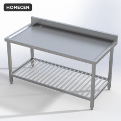 Alternative view of Bàn Thành Sau Mặt Phẳng Giá Nan Inox Homecen – MDF 18mm