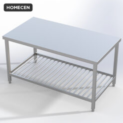Alternative view of Bàn Phẳng 1 Giá Nan Dưới Inox Homecen – MDF 18mm 1500x800