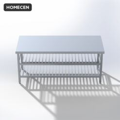 Bàn phẳng 2 giá nan dưới
