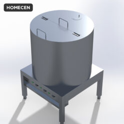 Nồi Ninh Xương Điện Homecen – SUS 304 Vỏ 3 Lớp 80–150L - Ảnh 3